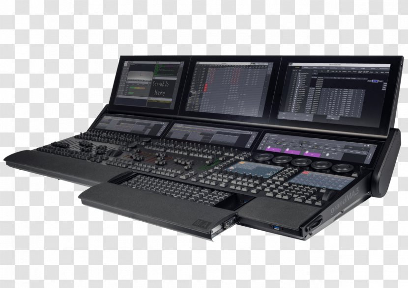 Lighting Control Console System Stage - Electronic Instrument - Light Transparent PNG