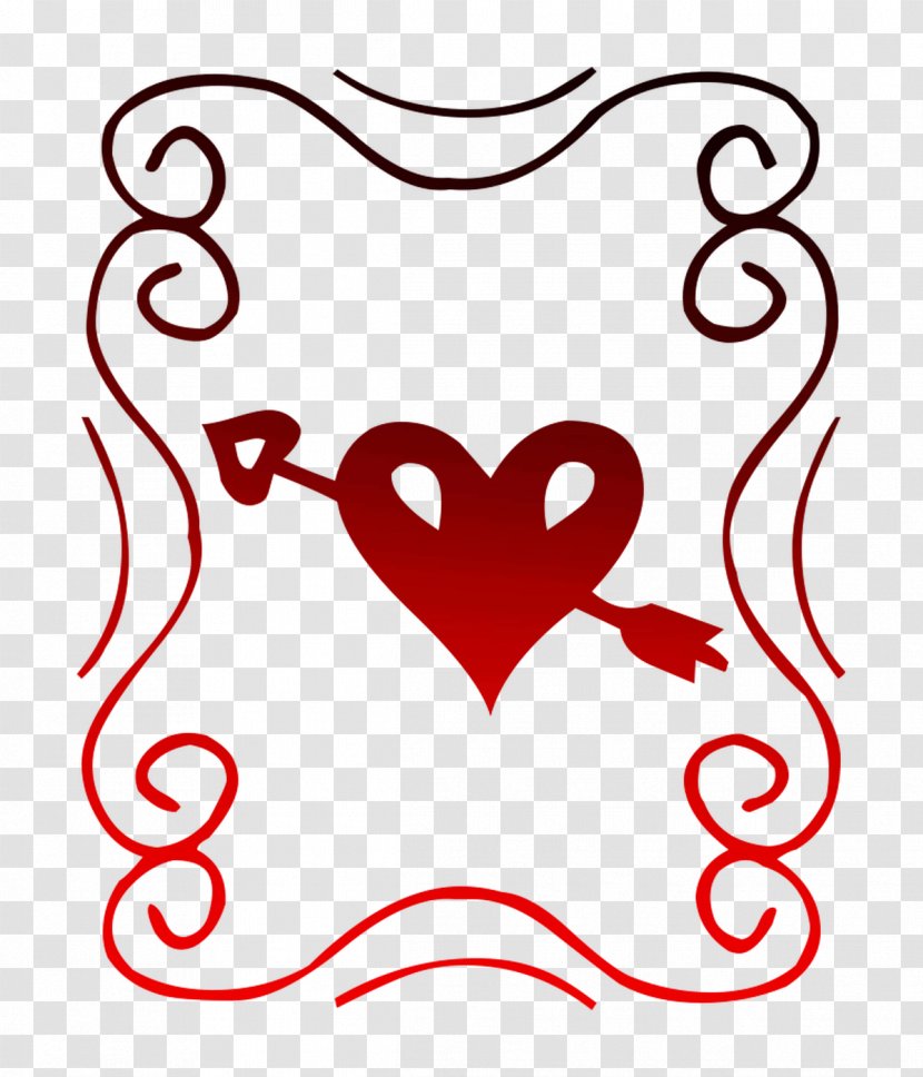 Heart Clip Art Illustration Image Line - Cartoon Transparent PNG