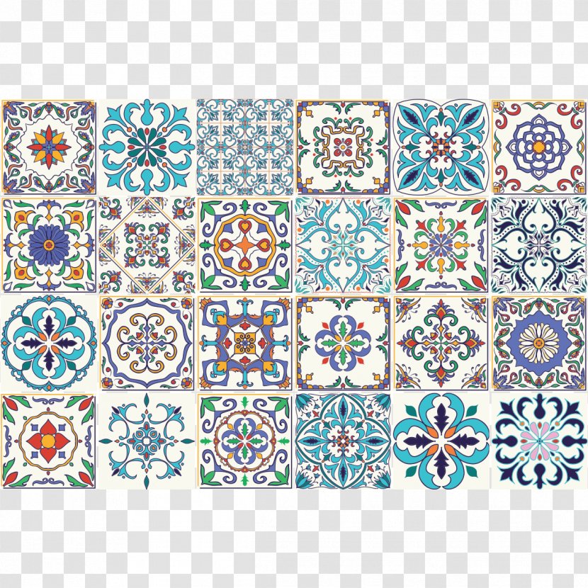 Sticker Tile Adhesive Carrelage Mosaic - Azulejo Transparent PNG