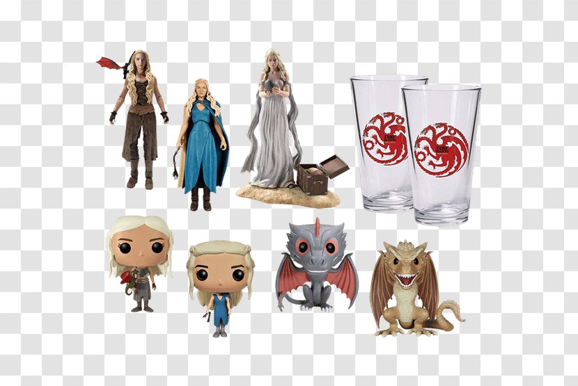 Daenerys Targaryen A Game Of Thrones Khal Drogo Figurine Jon Snow - Viserion - Daaenerys Transparent PNG