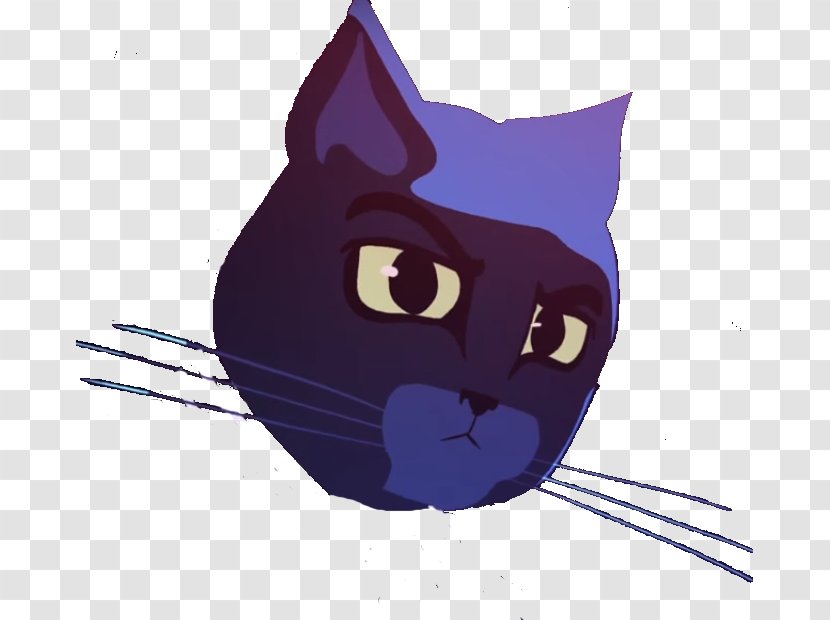 Kitten Whiskers Sticker Cat Clip Art - Cartoon Transparent PNG