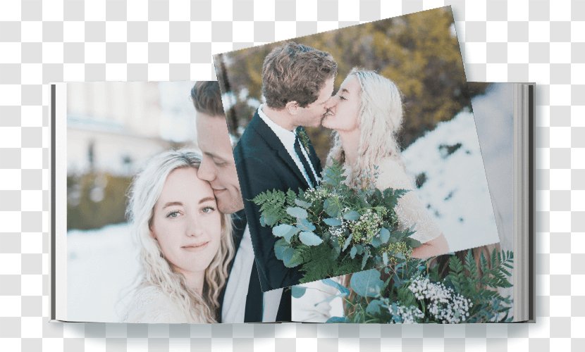 Floral Design Photo-book Photo Albums - Wedding Series Transparent PNG