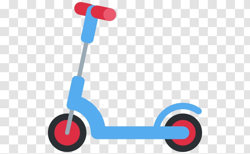 Kick Scooter Car Motorcycle Emoji - Vehicle Transparent PNG