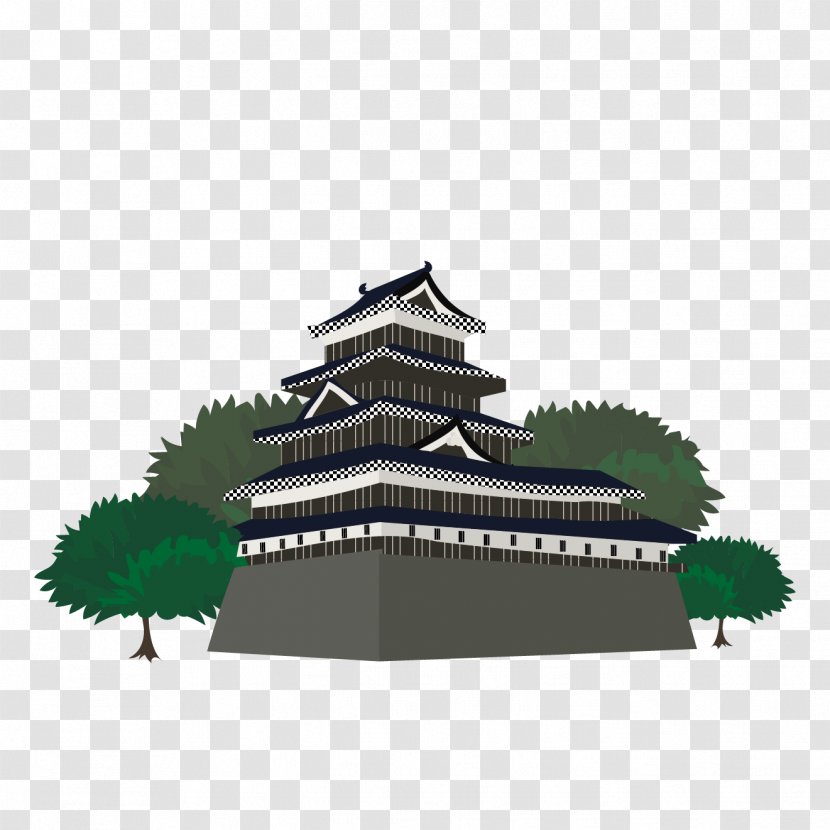 Chinese Architecture Roof Tree Transparent PNG