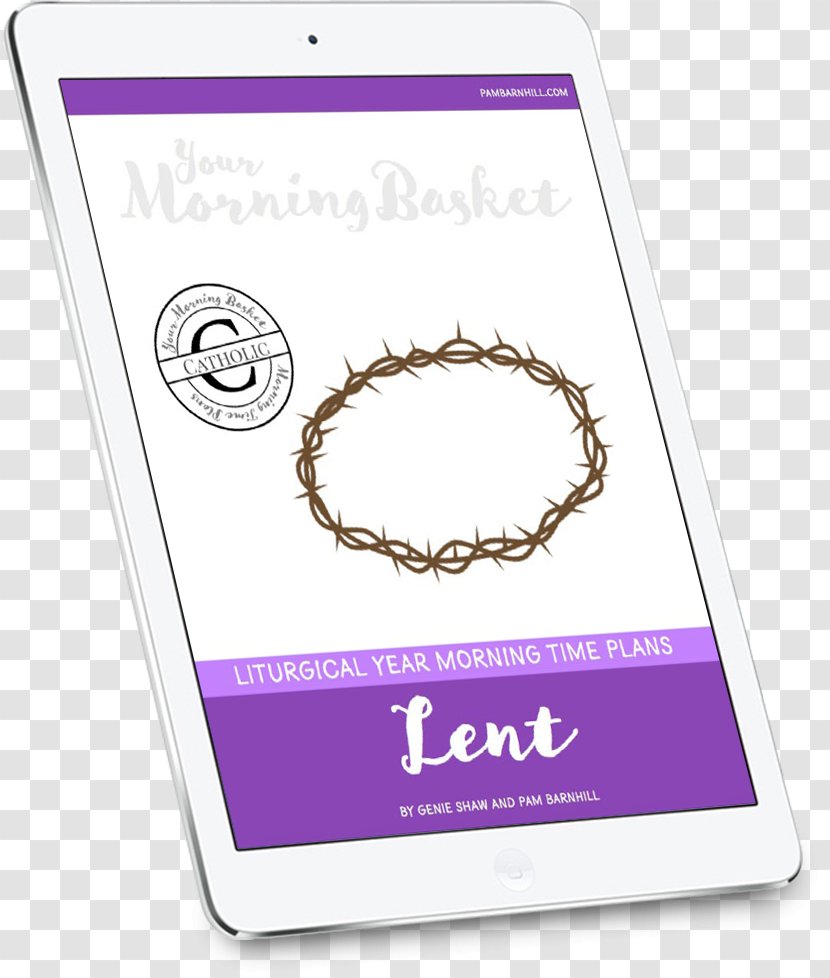 Morning Lenten Calendar Season Child Week - Purple - Jewellery Transparent PNG