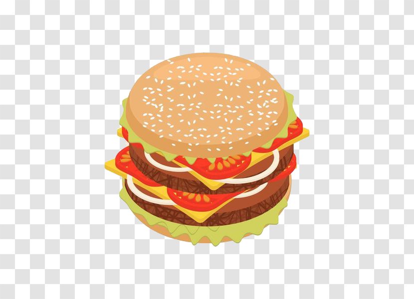 Fast Food Hamburger Pizza Hot Dog French Fries - Orange - Yummy Burger Mania Game Apps Transparent PNG