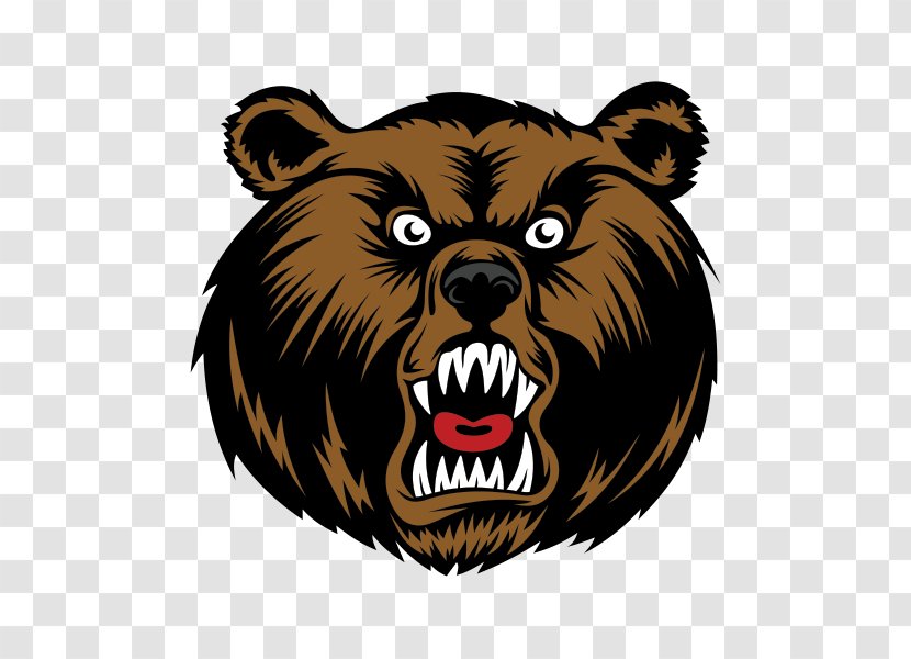 Grizzly Bear Decal Sticker Transparent PNG