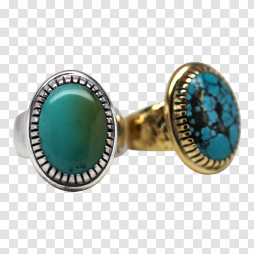 Turquoise Earring Body Jewellery Cufflink - Fashion Accessory Transparent PNG