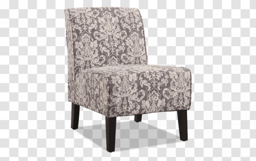 Linon Coco Accent Chair Upholstery Damask Linen - Living Room Transparent PNG