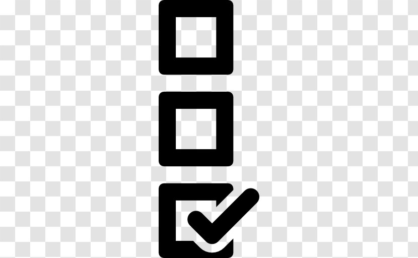Checkbox Check Mark - Text - Button Transparent PNG
