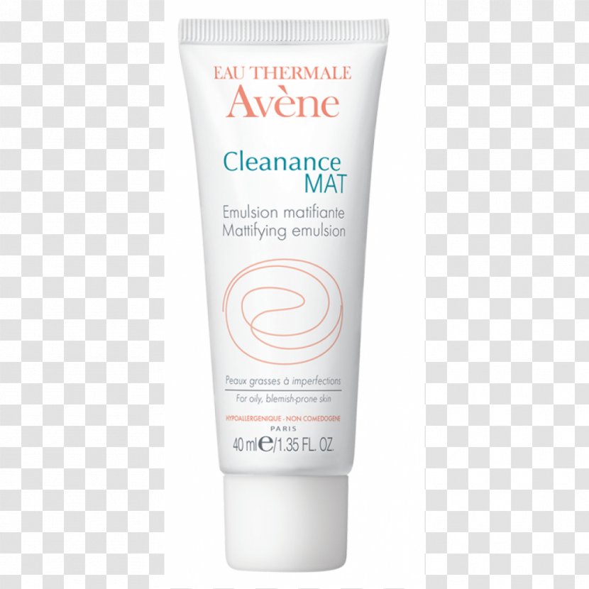 Avène Cleanance Mat Skin EXPERT Emulsion Lotion - Avene Thermal Spring Water - Cream Transparent PNG