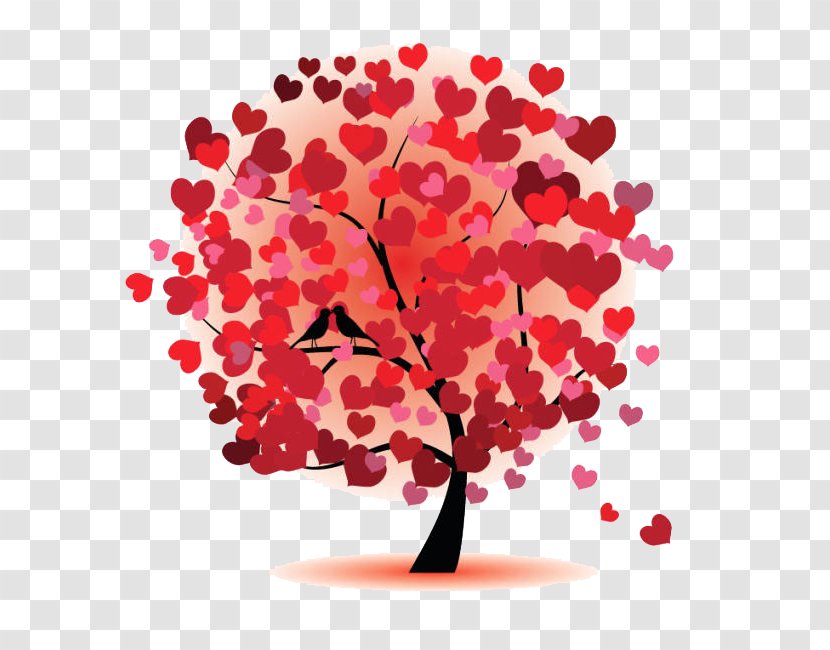 Love Heart Clip Art - Painting - Tree Transparent PNG