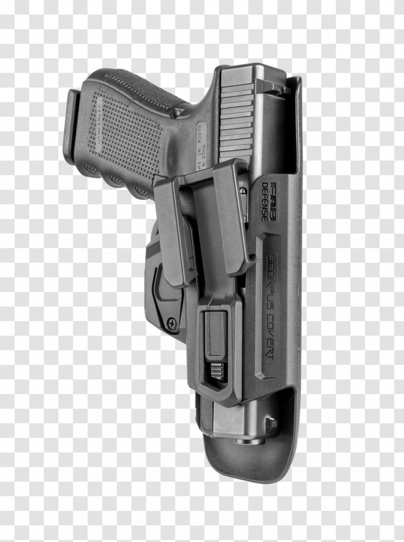 Gun Holsters FN FNS Covert G 9 Fab Defense Scorpus Firearm G-9 Inside Waistband Holster For FN: FNS-9, FNS-9 Compact + Kiro Leather Key Chain - Hardware - Glock 19 Left Handed Pistols Transparent PNG