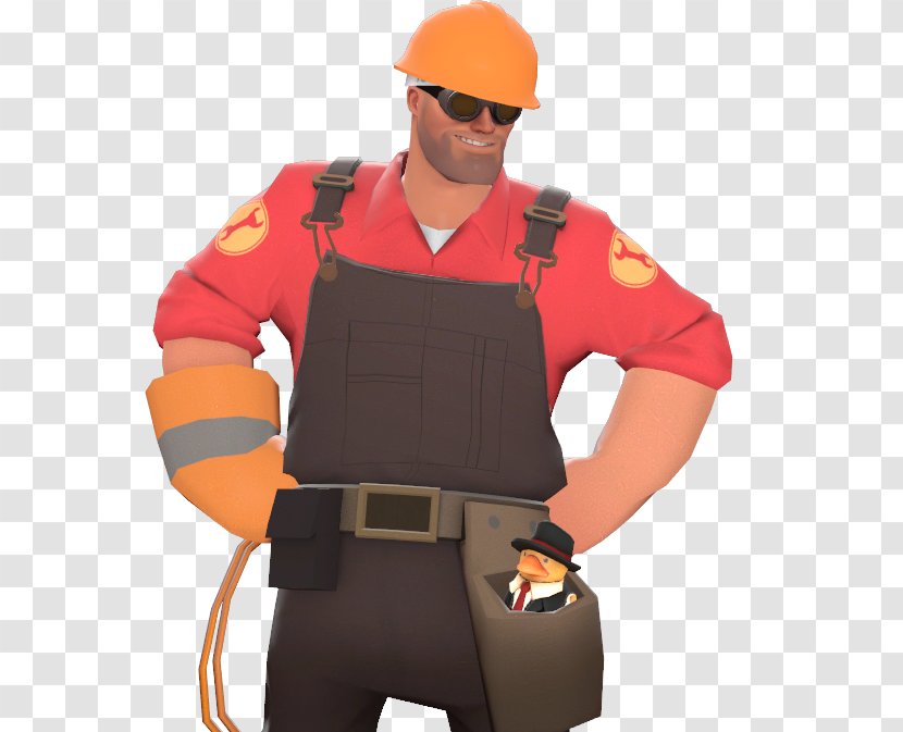 Team Fortress 2 Hard Hats Garry's Mod Engineer Loadout - Watercolor Transparent PNG