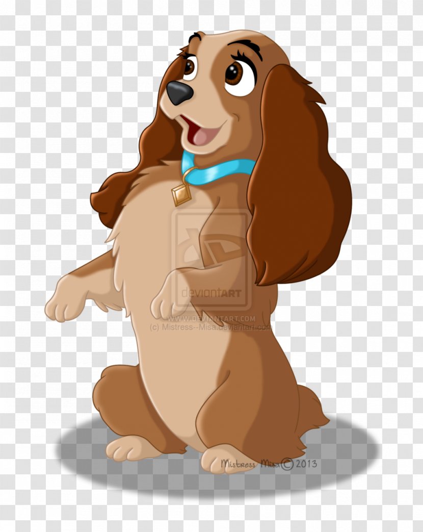 Puppy The Tramp Dog Art - Deviantart Transparent PNG