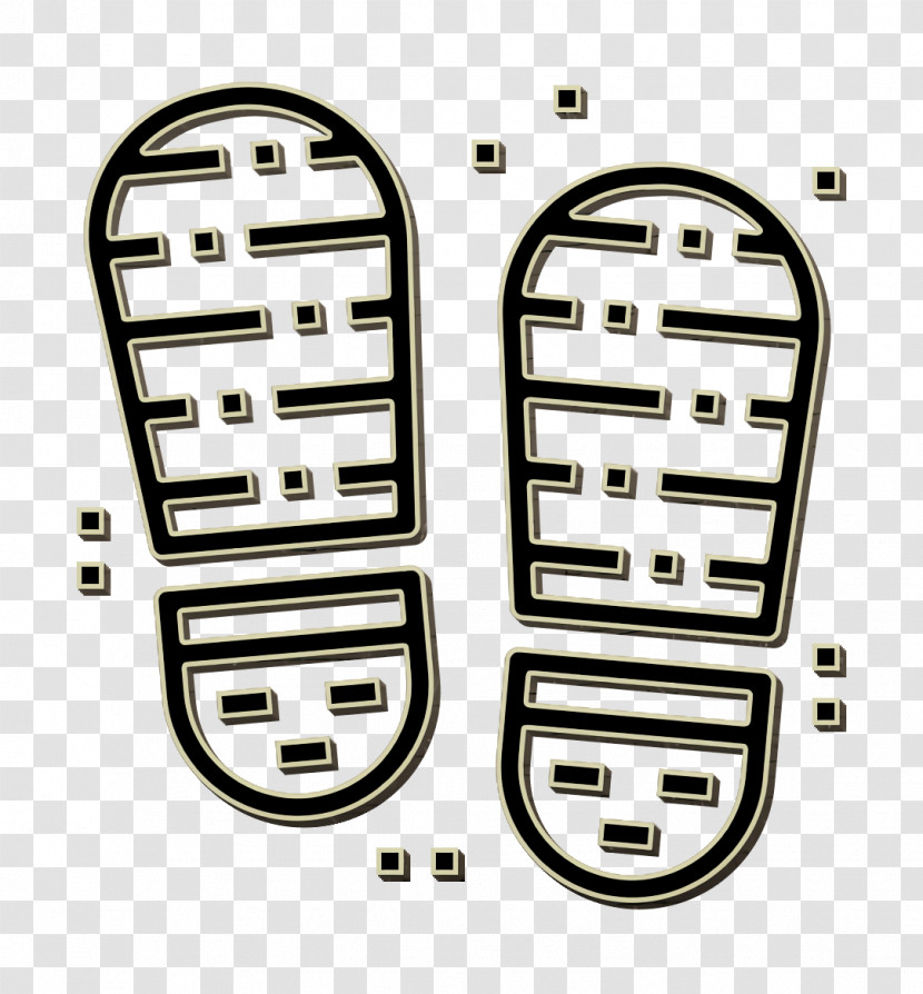 Footprint Icon Crime Icon Step Icon Transparent PNG