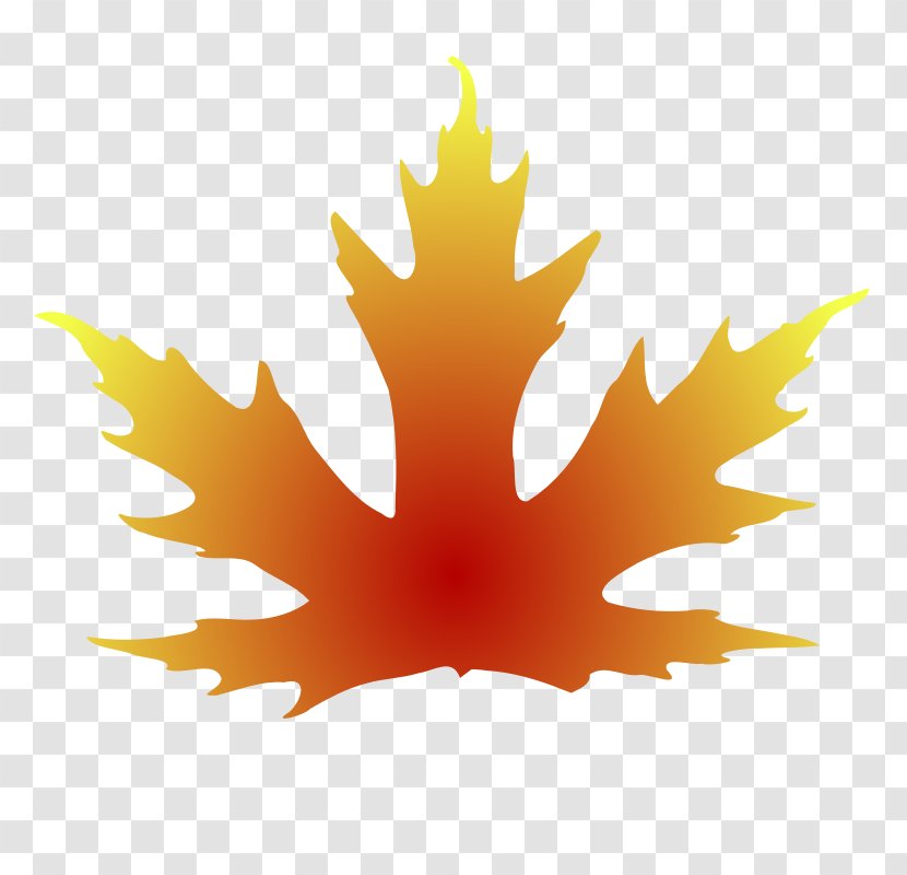 Autumn Leaf Color Clip Art - Tree - Maple Silhouette Transparent PNG
