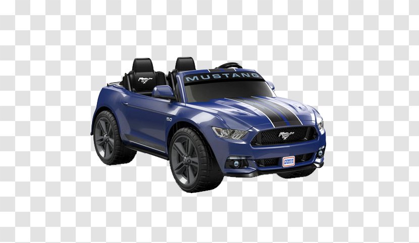Fisher-Price Power Wheels Smart Drive Ford Mustang Car Transparent PNG