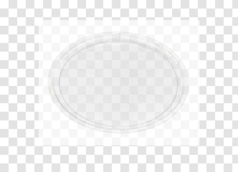 Platter Oval - White - Plateau Transparent PNG
