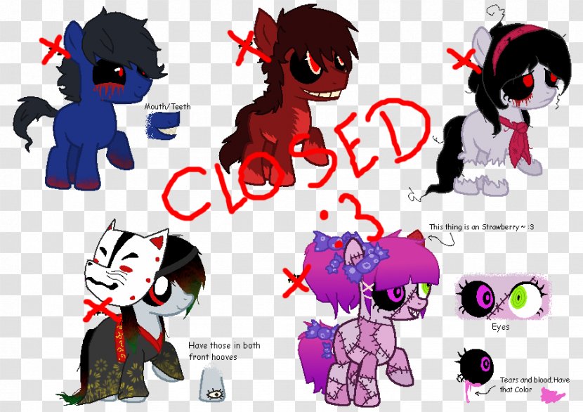 Pony Creepypasta Art - Mammal - Gold Mist Transparent PNG