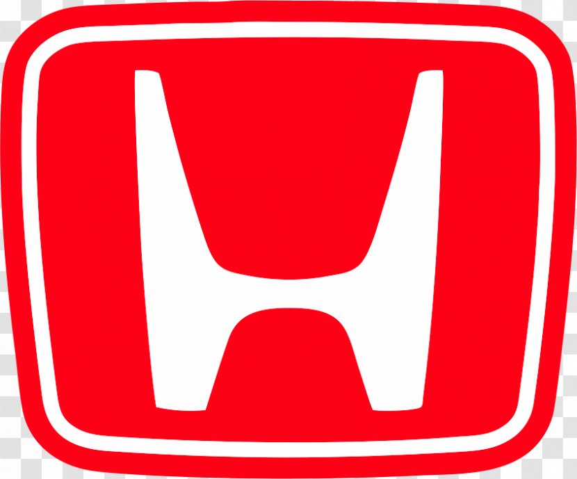 Honda Logo Car City Accord - Red Transparent PNG