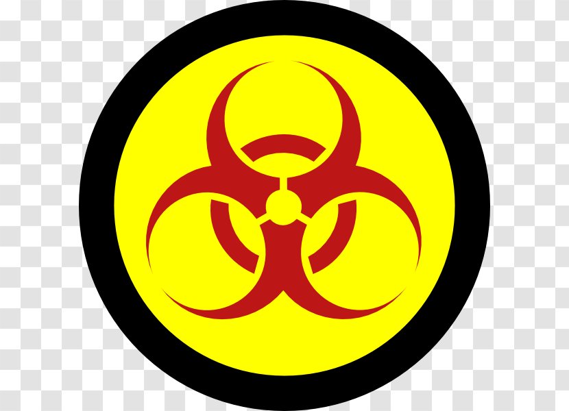 Hazard Symbol Biological Sign - Laboratory - Radioactive Vector Transparent PNG