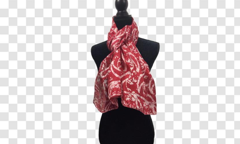 Scarf Pattern Product - Red Silk Transparent PNG