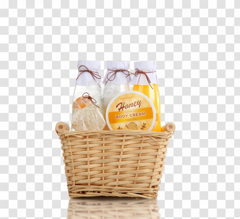 Milk Gift Basket European Cuisine Cattle Bread - And Transparent PNG