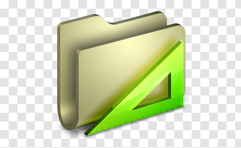 Angle Yellow Green - Directory - Applications Folder Transparent PNG
