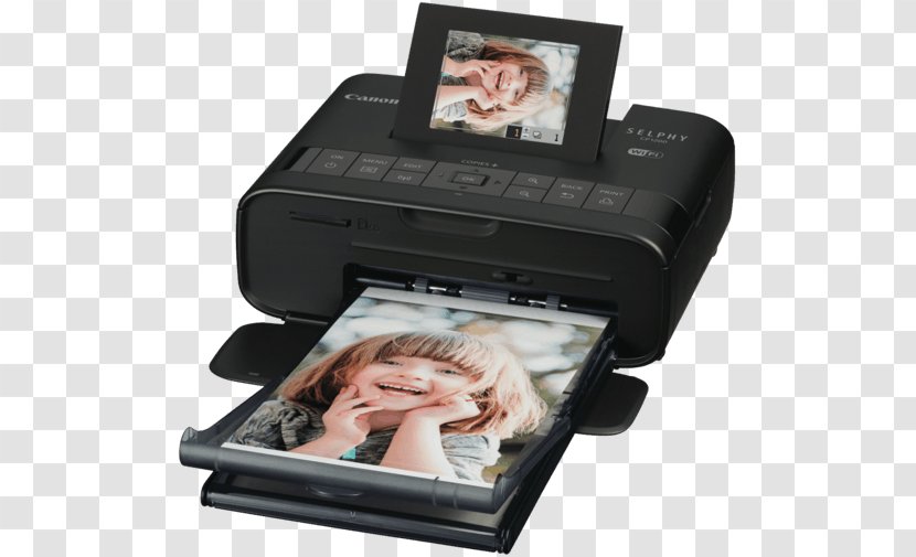 Canon SELPHY CP1200 Compact Photo Printer Printing Dye-sublimation Transparent PNG