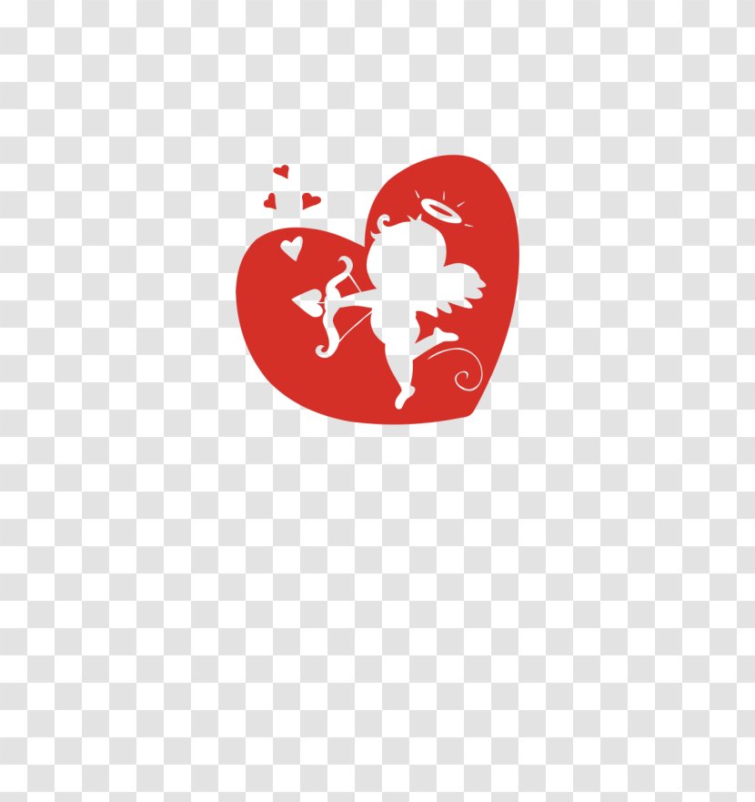 Clip Art Logo Heart Character M-095 - Cartoon - Flower Transparent PNG