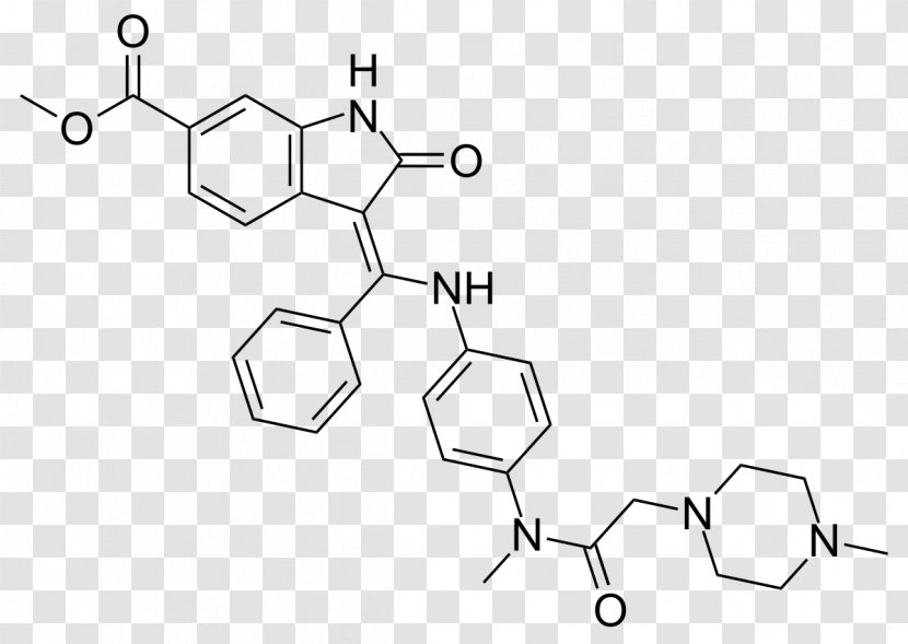 Nintedanib Idiopathic Pulmonary Fibrosis Pharmaceutical Drug Tyrosine-kinase Inhibitor - Monochrome - Development Transparent PNG