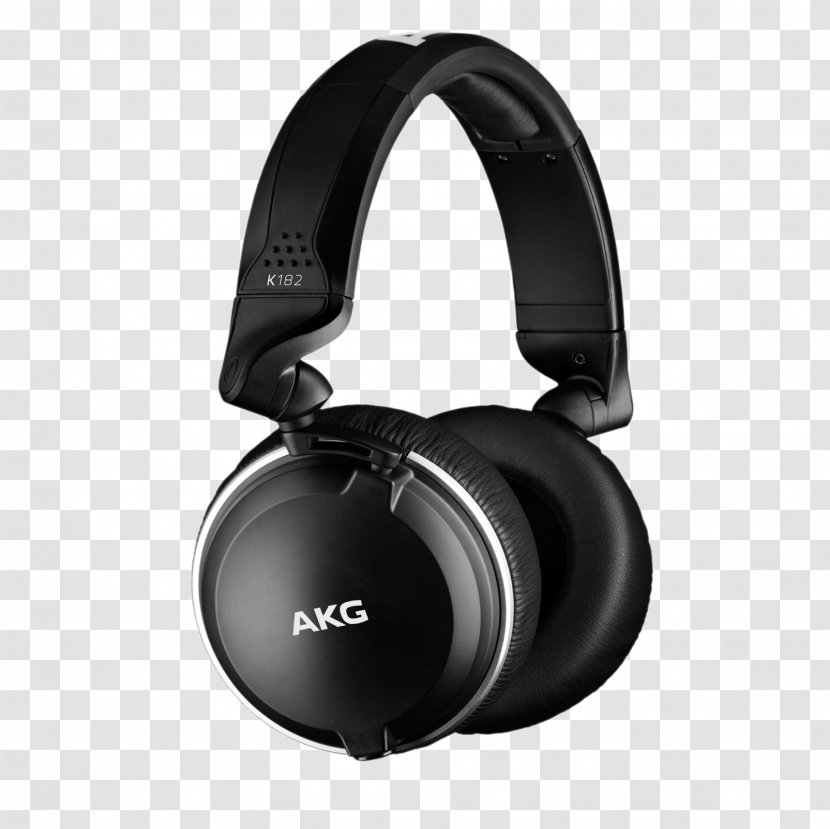 Headphones Audio AKG Acoustics Studio Monitor Sound - Electronic Device Transparent PNG