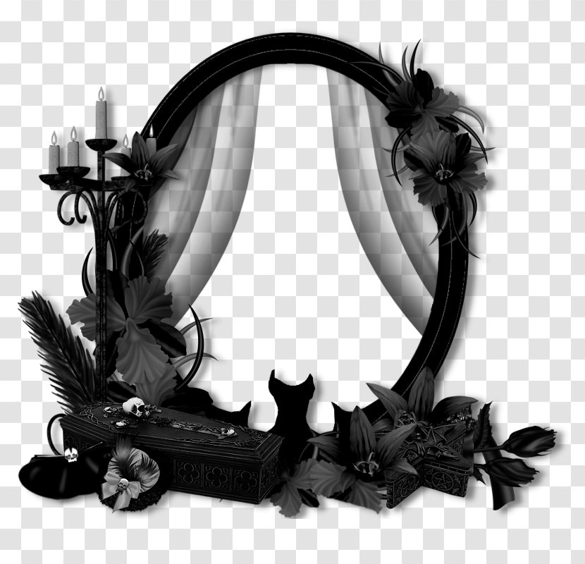 Picture Frames Goths Gothic Art Mirror - Cornice Transparent PNG