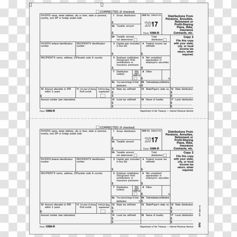 Form 1099-R Internal Revenue Service Tax 1099-MISC - Flower - Vawe Transparent PNG