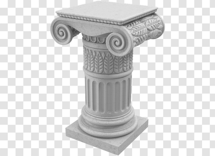 Column Architecture Building Ionic Order House - Table Transparent PNG