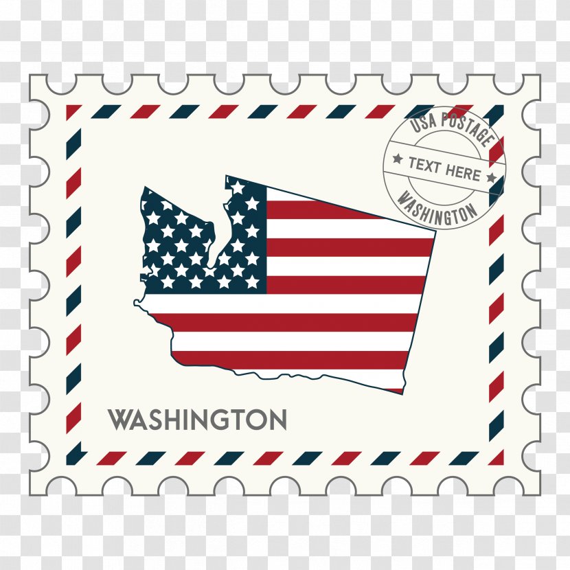 Postage Stamps Mail Post Cards Postmark Clip Art - Rubber Stamp - United States Transparent PNG