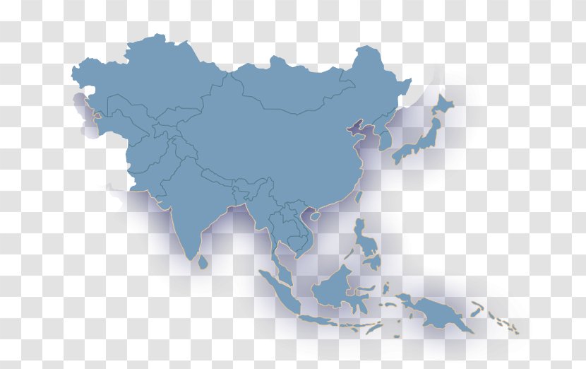 Globe Asia World Map - Blank Transparent PNG