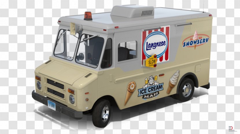 Compact Van Car Motor Vehicle Emergency - Model - Ice Cream Transparent PNG