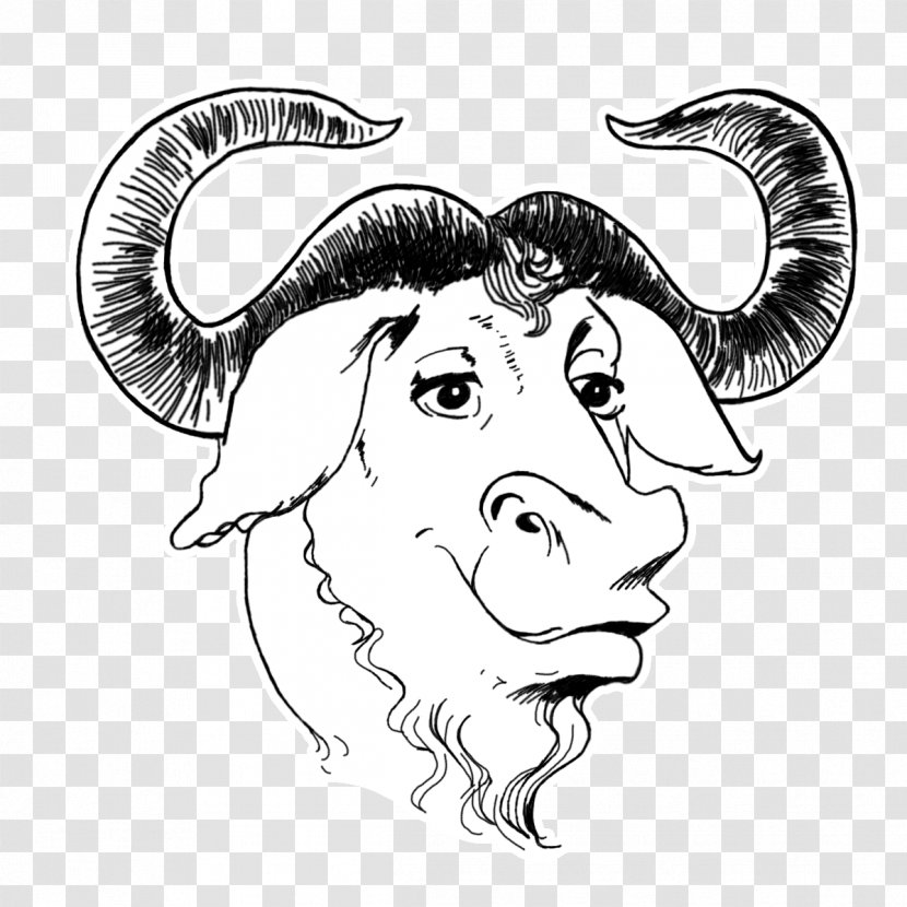 GNU General Public License Project Free Software Foundation - Heart - Bison Logo Transparent PNG