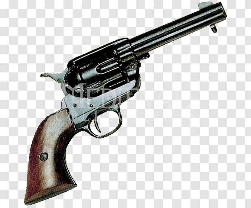 Revolver Colt Single Action Army .45 Colt's Manufacturing Company ACP - Air Gun - Weapon Transparent PNG
