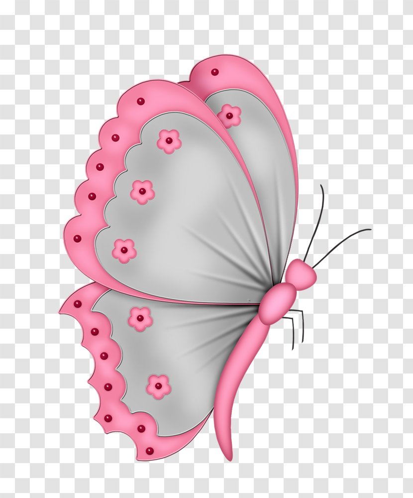 Butterfly Clip Art - Heart - Shabby Transparent PNG