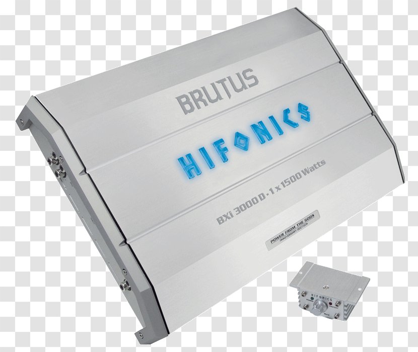 Hifonics BXI-3000D Brutus Mono Block BXi3000 1 X 650/1000/1500 Watt Rmx BXi12DUAL Audio Power Amplifier Electronics - Vehicle - Washing Mashine Transparent PNG