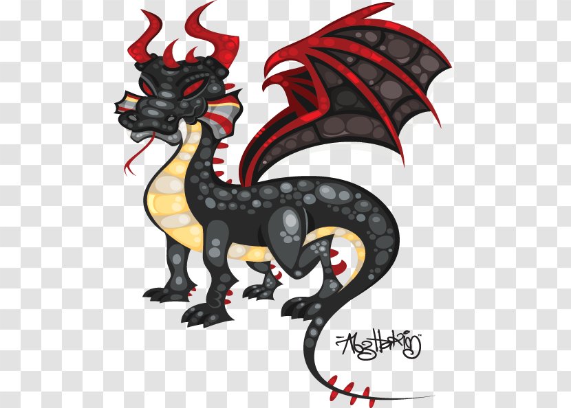 Dragon Cartoon - Fictional Character Transparent PNG