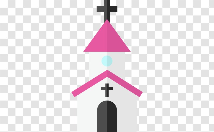 Icon - Magenta - Church Transparent PNG