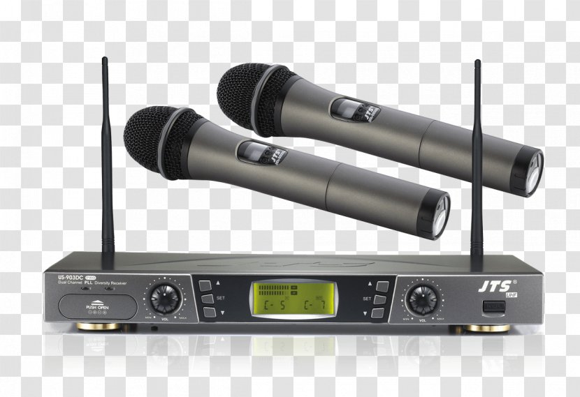 Wireless Microphone JTS Microphones Sound Stands - Audio Signal Transparent PNG