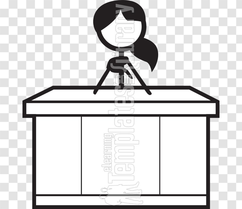 Stick Figure Drawing Cartoon Clip Art - Black And White - Camtasia Transparent PNG