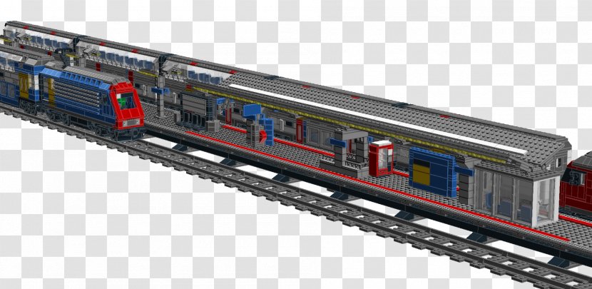 Lego Trains LEGO Digital Designer Rail Transport - Train Station Transparent PNG