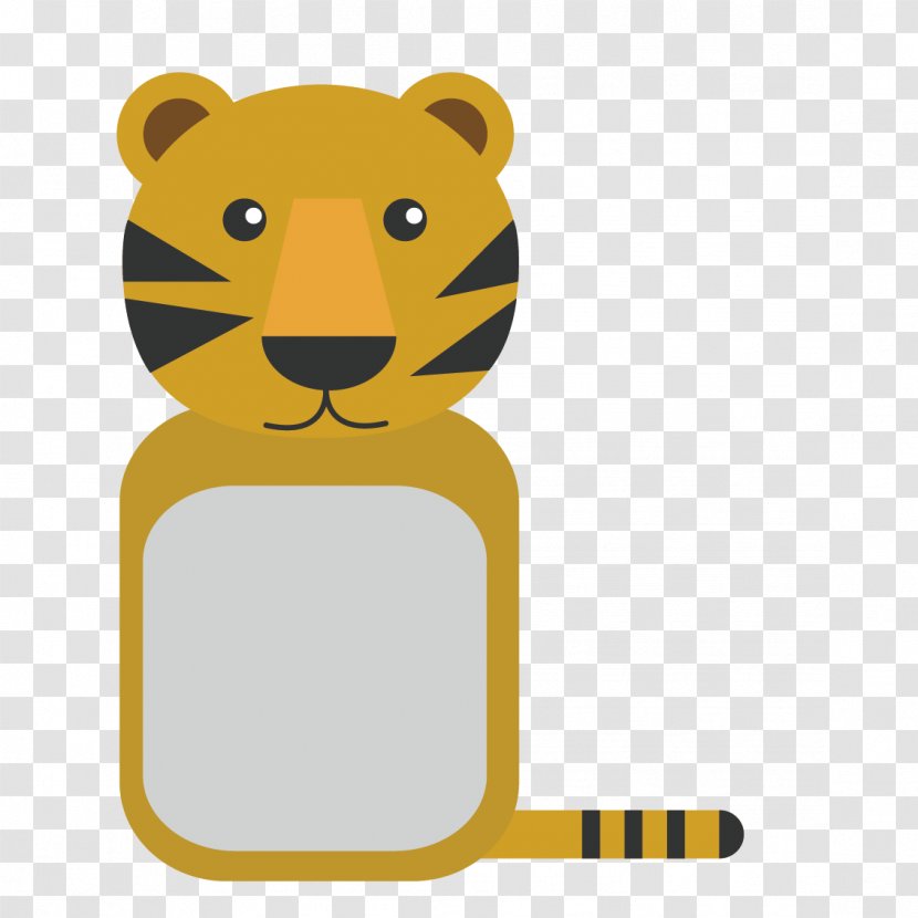 Lion Tiger Cartoon - Mammal - Animal Vector Transparent PNG