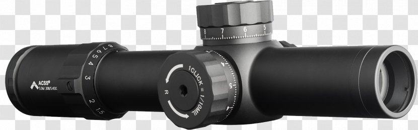 Telescopic Sight Monocular Optics - Leupold Stevens Inc - Sniper Scope Transparent PNG
